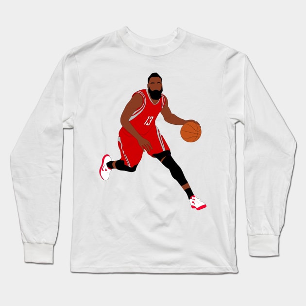 Harden Long Sleeve T-Shirt by SickSticksCo